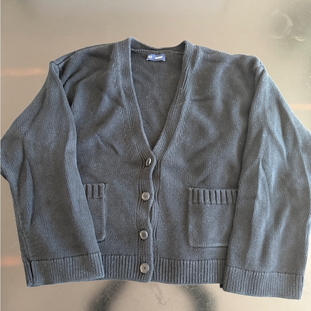 GAP Black Women's Cardigan Sweater